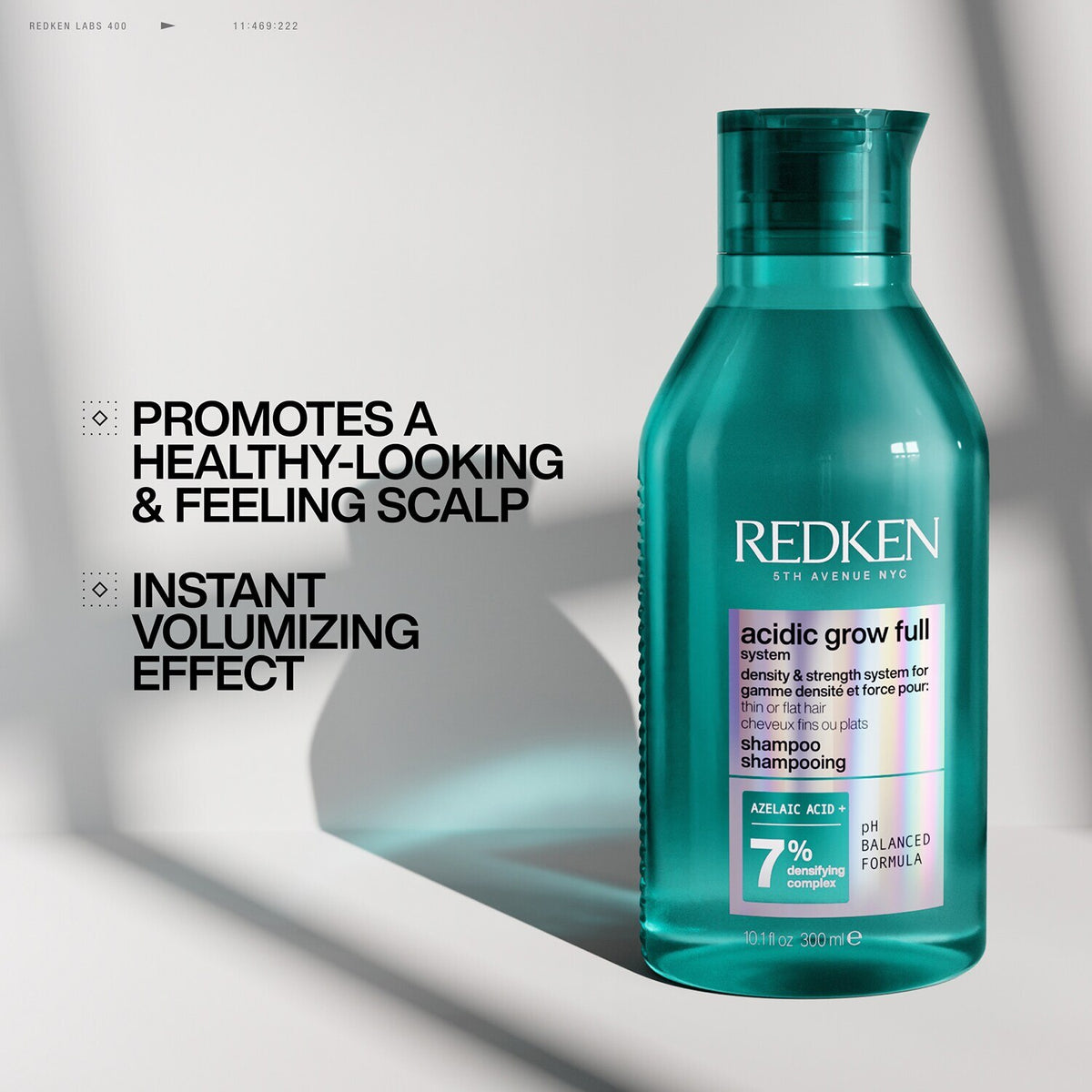 Redken Acidic Grow Full System Densifying Shampoo for Thin Hair 300ml