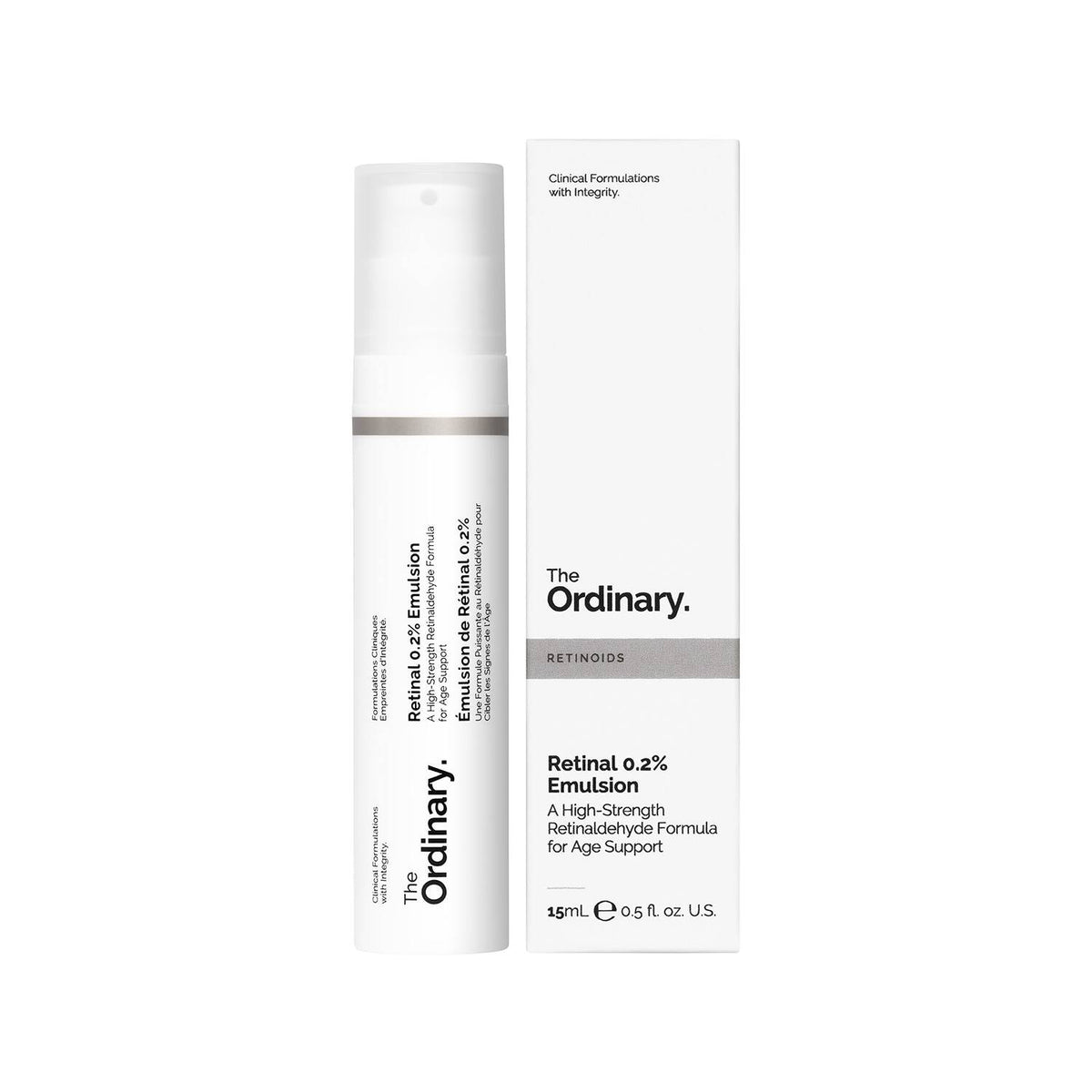 THE ORDINARY Retinal 0.2% Emulsion - Age support 15ml