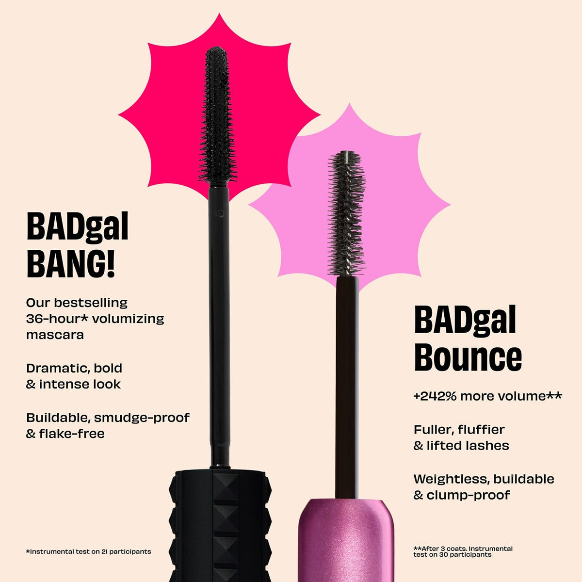 Benefit BADgal BANG! Volumizing Mascara - Travel Size Black - Travel Size