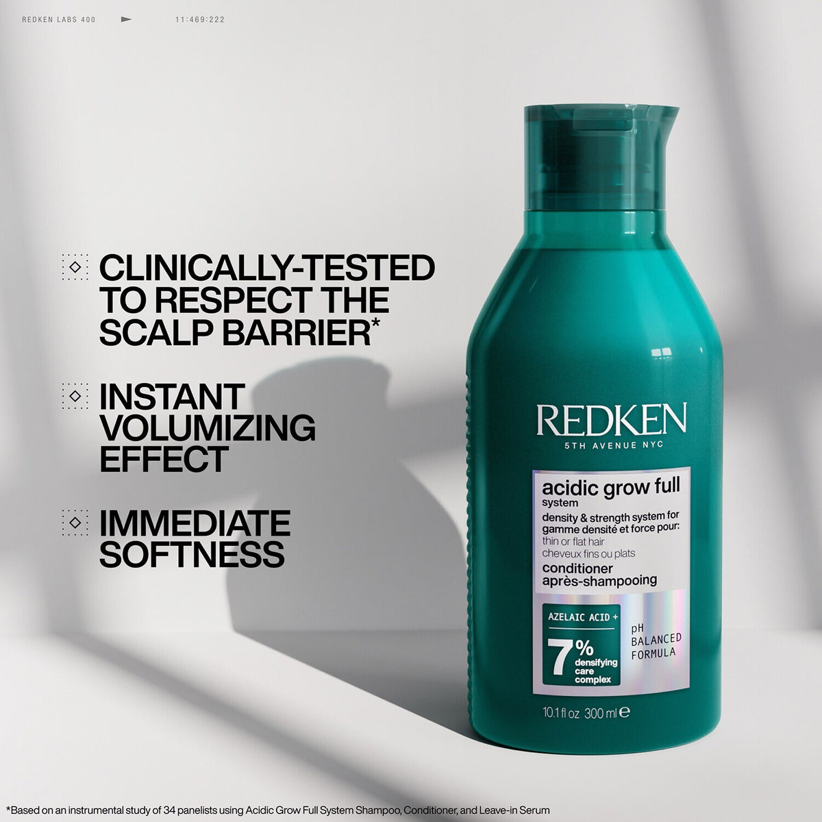 Redken Acidic Grow Full System Densifying Conditioner for Thin Hair 300ml