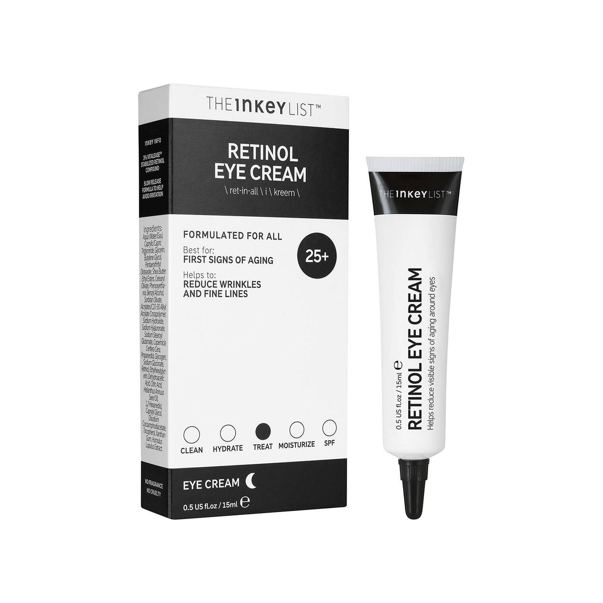 The INKEY List Retinol Eye Cream 15ml