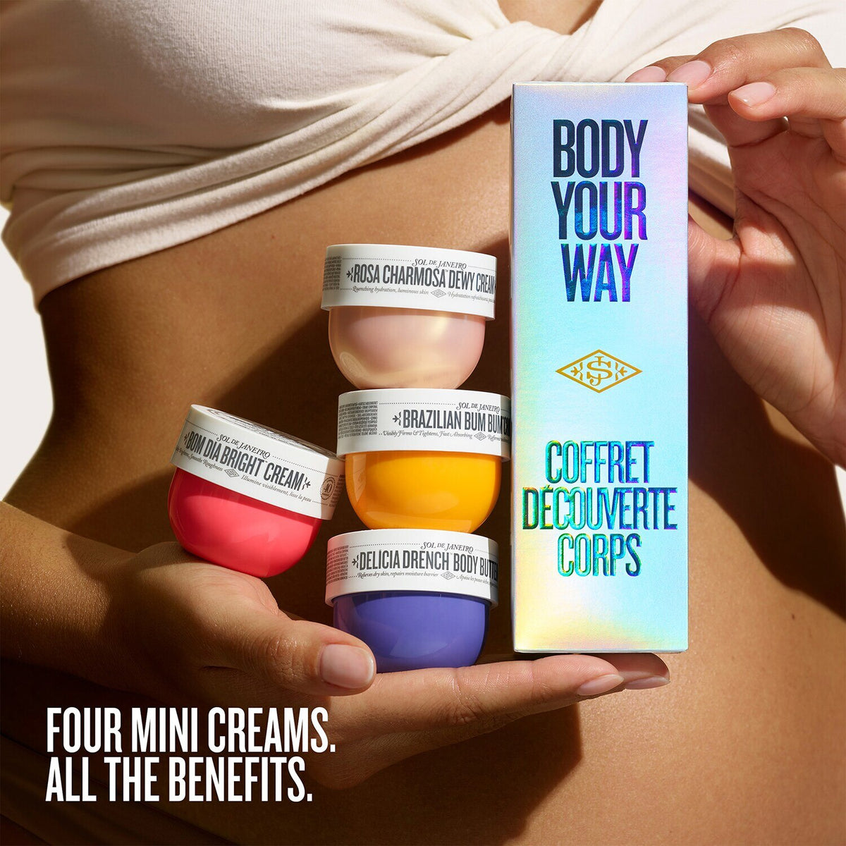 Sol de Janeiro Limited Edition Body your way Cream Set 25ml + 25ml + 25ml + 25ml