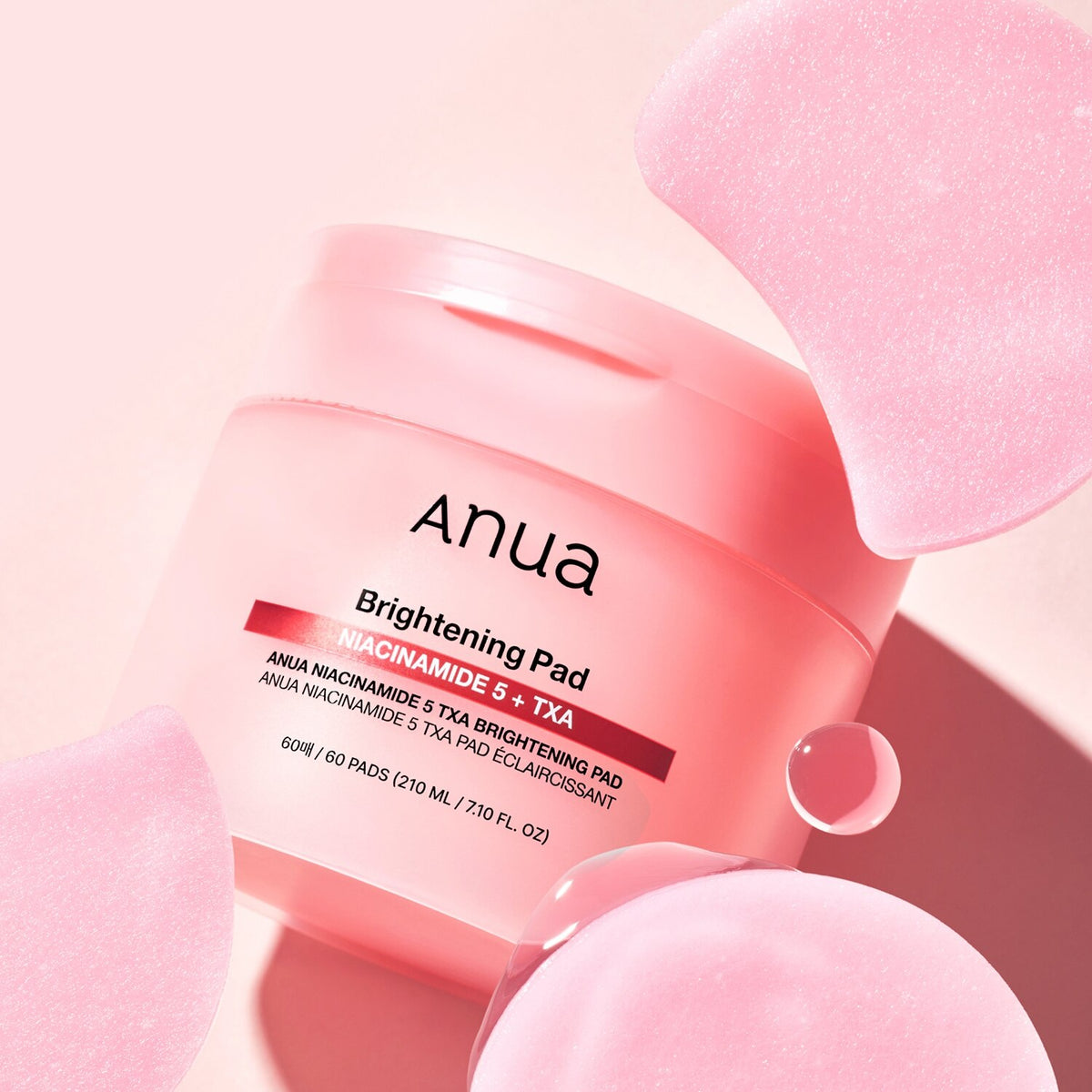 ANUA Niacinamide 5 Txa Brightening Pad - evens dullness and dark spots 210ml