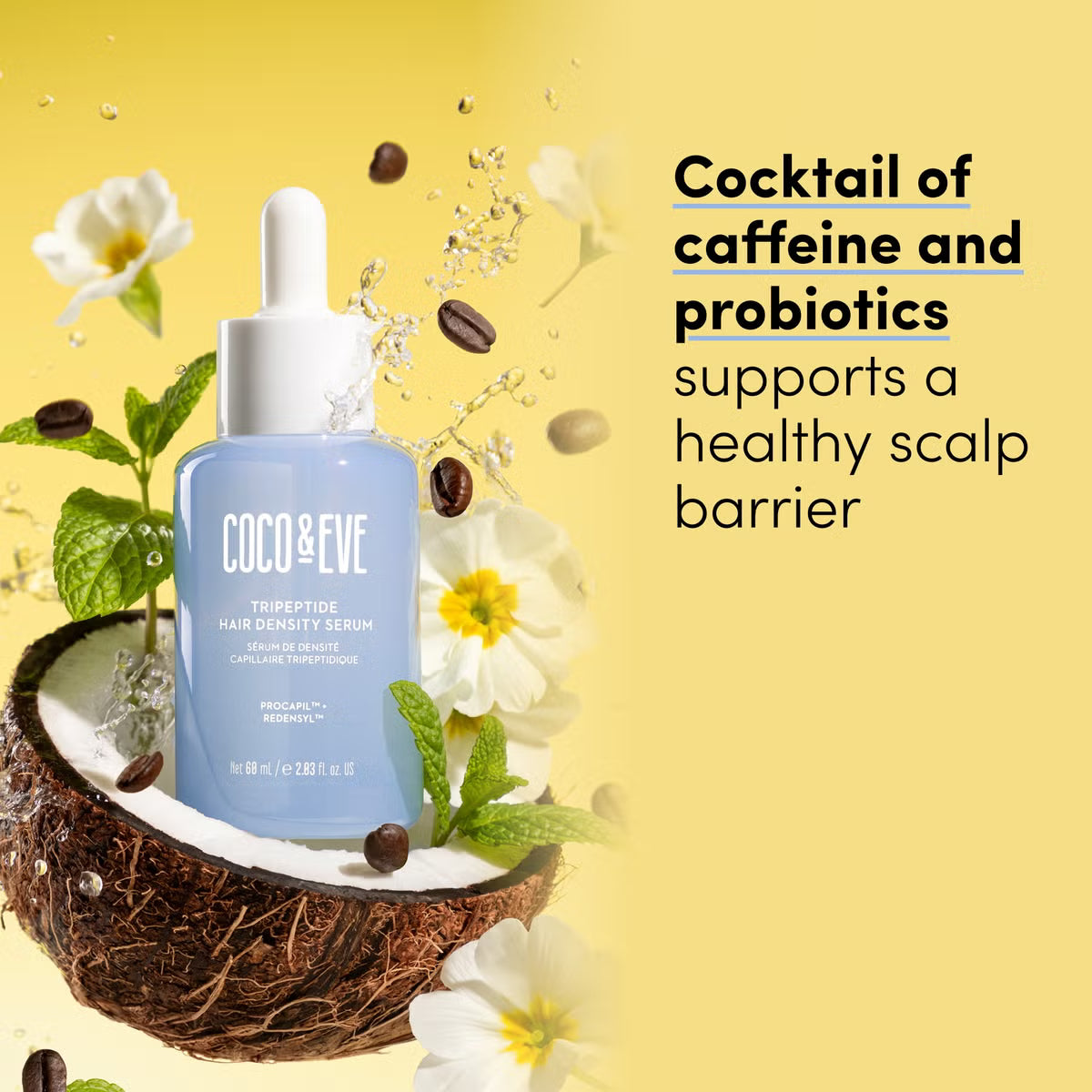 Coco & Eve Boost Therapy Tripeptide Hair Density Serum 50ml