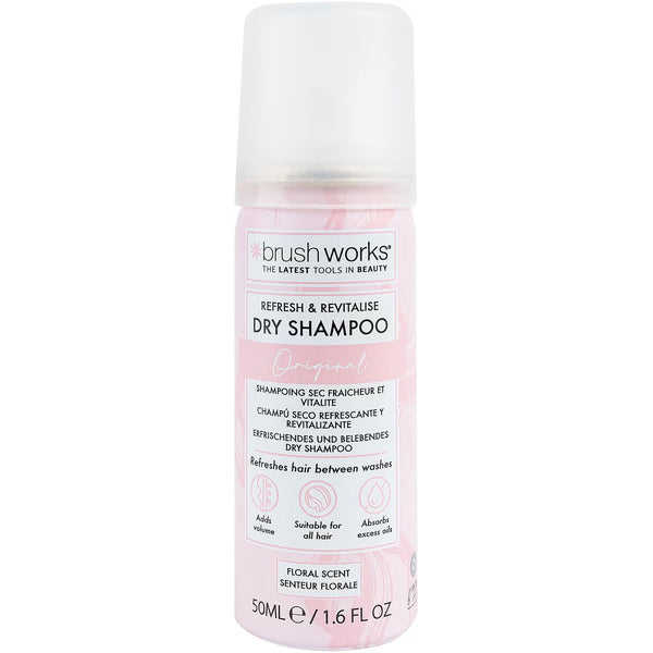 brushworks Refresh & Revitalise Floral Dry Shampoo 50ml